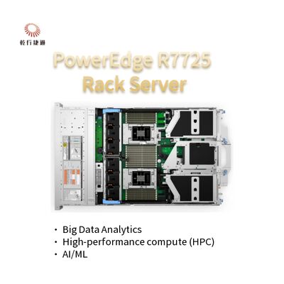 Server bisnis terjangkau untuk dijual PowerEdge R7725 Rack Server