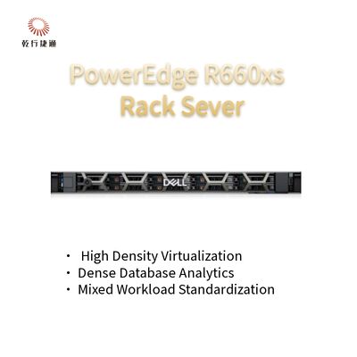 Pemasok server untuk bisnis kecil Dell PowerEdge R660xs server rak 1U, dua soket