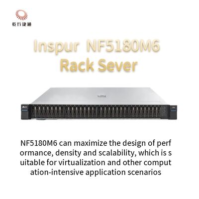 Server Penyimpanan Rak Intel C621A Inspur NF5180M6 1U Rack Mount Server