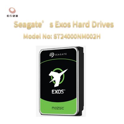 Seagate Exos Enterprise Hard Drives EXOS 24TB Model No: ST24000NM002H