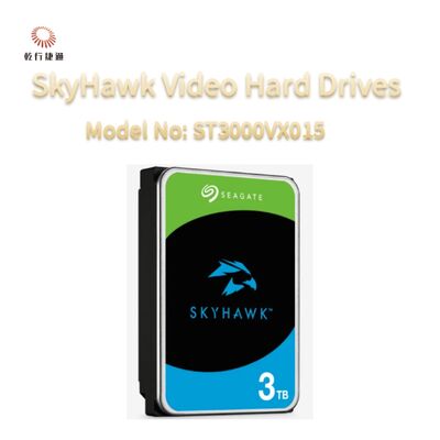 Seagate SkyHawk Video Hard Drive Nomor Model: ST3000VX015