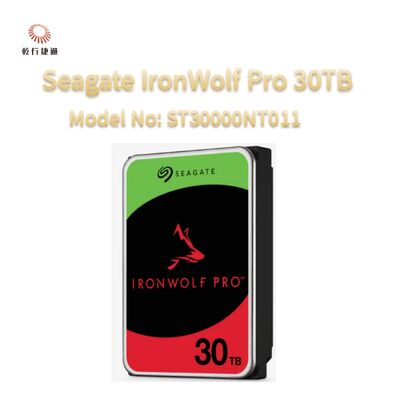 Seagate IronWolf Pro 30TB Model No: ST30000NT011