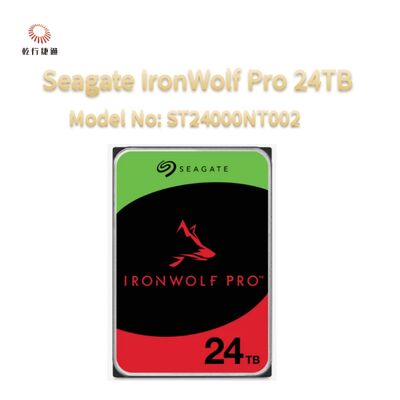 Seagate IronWolf Pro 24TB Model No: ST24000NT002