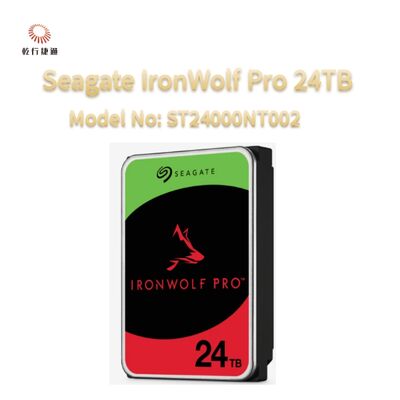 Seagate IronWolf Pro 24TB Model No: ST24000NT002