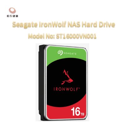 Hard Drive Network-Attached Storage (NAS) Seagate IronWolf® Nomor Model: ST16000VN001