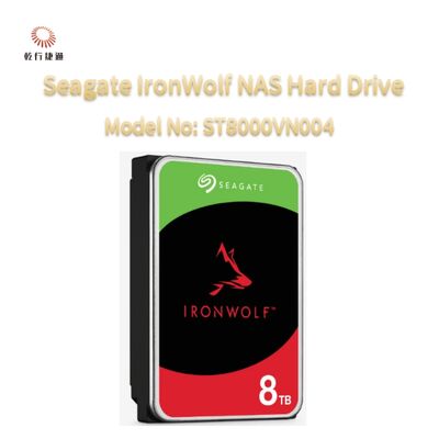 Seagate IronWolf® Network-Attached Storage (NAS) Hard Drive Model No: ST8000VN004