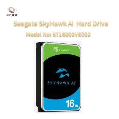 Hard Drive Video Seagate SkyHawk AI No. Model: ST16000VE002