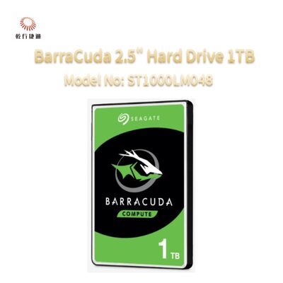 Seagate BarraCuda 2,5" Hard Drive 1TB Model No: ST1000LM048