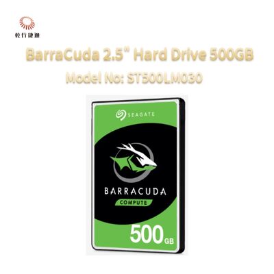 Seagate BarraCuda 2,5" Hard Drive 500GB Nomor Model: ST500LM030