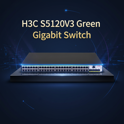 H3C S5120V3-SI Hijau Cerdas Gigabit Ethernet Switch S5120V3-52P-PWR-LI