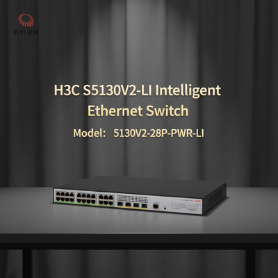 S5130V2-28P-PWR-LI  H3C S5130V2-LI Green Intelligent Gigabit Ethernet Switch