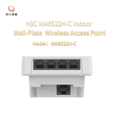 H3C WA6522H-C Wireless Access Point Wi-Fi 6 (802.11ax) yang dipasang di dinding ruangan