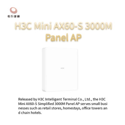 H3C Mini AX60-S Sederhana, 3000M Panel Tembok AP