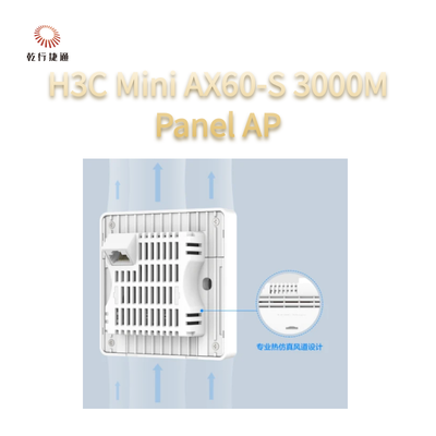 H3C Mini AX60-S Sederhana, 3000M Panel Tembok AP