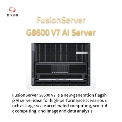 FusionServer G8600 V7 8U AI server 2 x 4th/5th Gen Intel Xeon Scalable prosesor