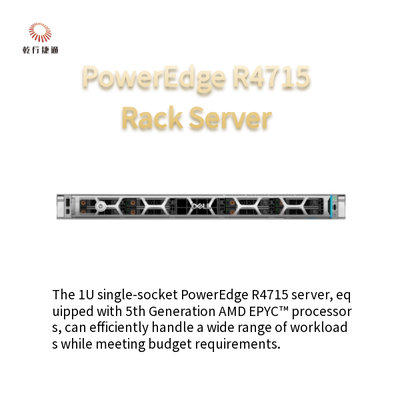 PowerEdge R4715 1U Single-Socket Server Didukung oleh 5th Generation AMD EPYC Processor
