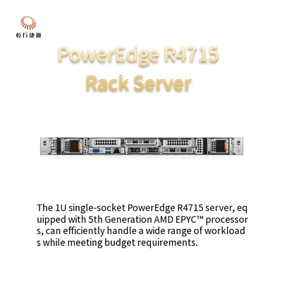 PowerEdge R4715 1U Single-Socket Server Didukung oleh 5th Generation AMD EPYC Processor