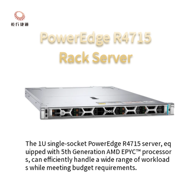 PowerEdge R4715 1U Single-Socket Server Didukung oleh 5th Generation AMD EPYC Processor