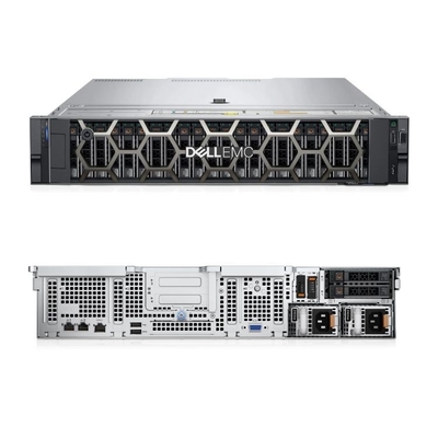 2U Rackmount Dell Poweredge Server Server Penyimpanan EMC R750xs