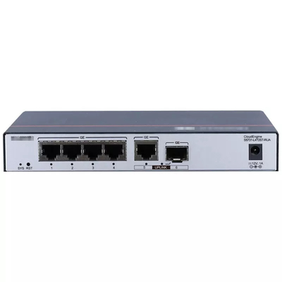 1 Sakelar Jaringan Terkelola GE SFP CloudEngine 4 Sakelar Terkelola Port