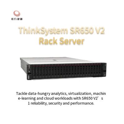 Lenovo SR650 V2 Generasi Baru Server Rack 2U Host Ddr4 Server Memory