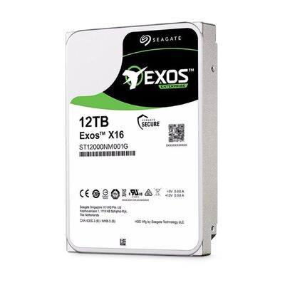 Seagate Exos Enterprise Hard Drive EXOS 12TB Nomor Model: ST12000NM001G